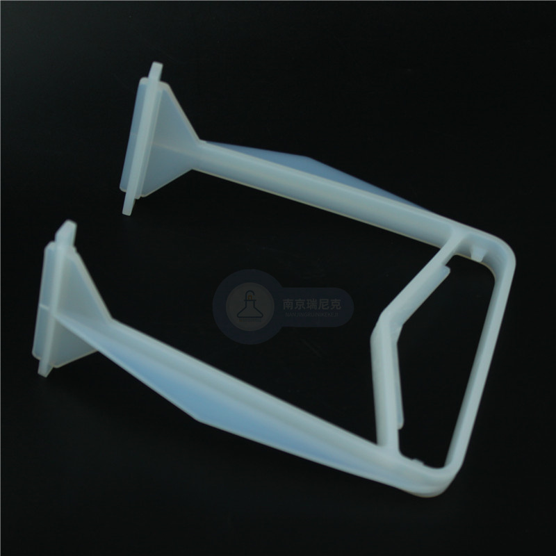 PFA花篮双梁提手6寸特氟龙清洗花篮清洗架4寸提手杆耐腐蚀M型