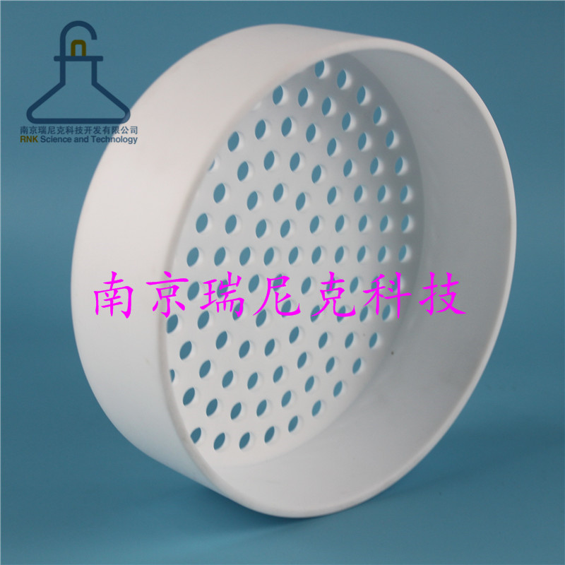 PTFE四氟试验筛9.5mm固废检测专用硫酸硝酸法涂特氟龙筛网孔径9.5mm