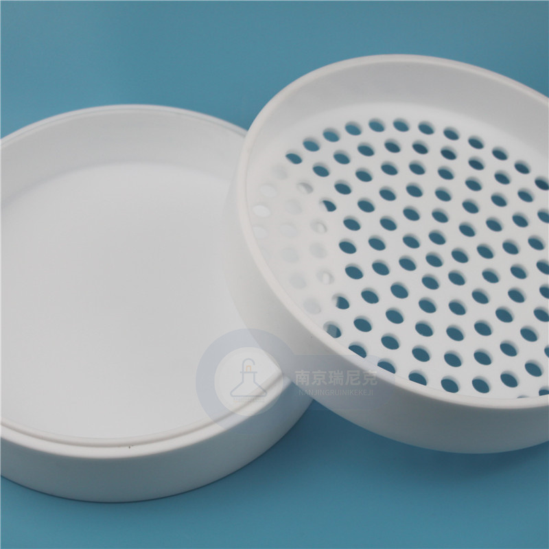 特氟龙四氟PTFE筛子可定制加工涂特氟龙筛网孔径9.5mm