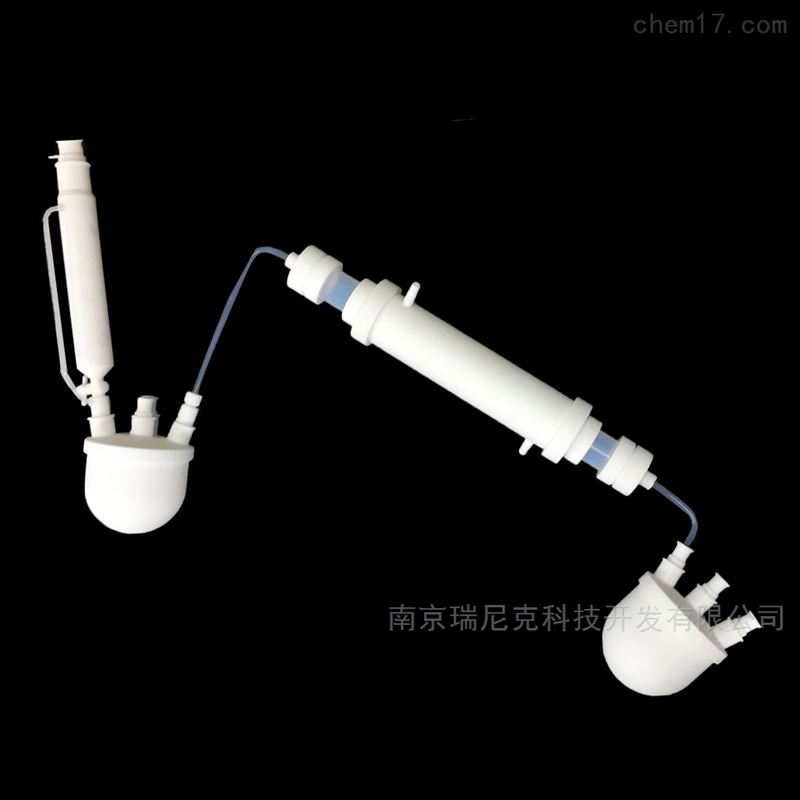 PTFE四氟冷凝管四氟减压蒸馏装置HF